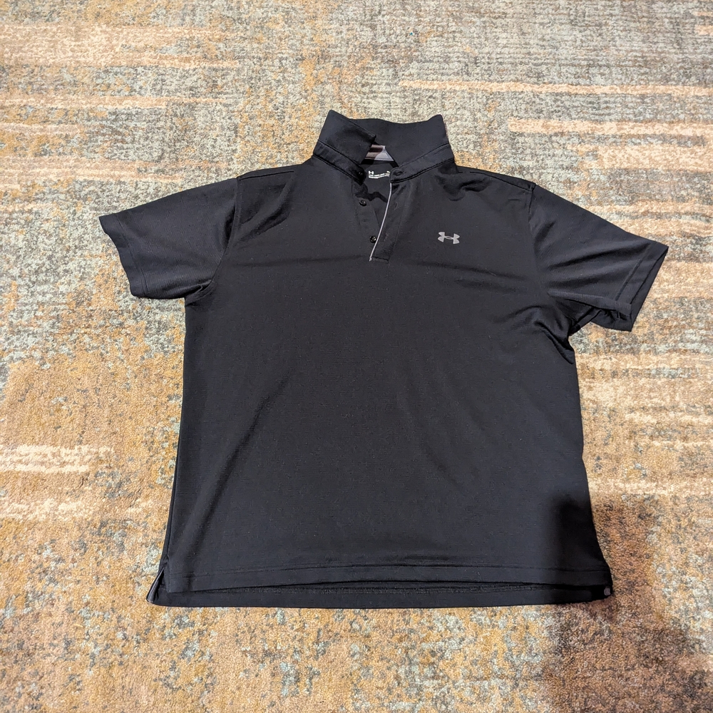 Under Armour Men's Polo Shirt in Black